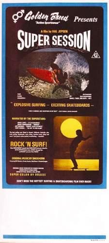 null SURF / SURFING
Super Session
A film by Hal Jepsen.
M. A. P. S.
76 x 34 cm
Aff....