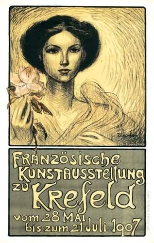null STEINLEN THEOPHILE ALEXANDRE
Französische Kunstausstellung Zu Krefeld
1907.
Eugéne...