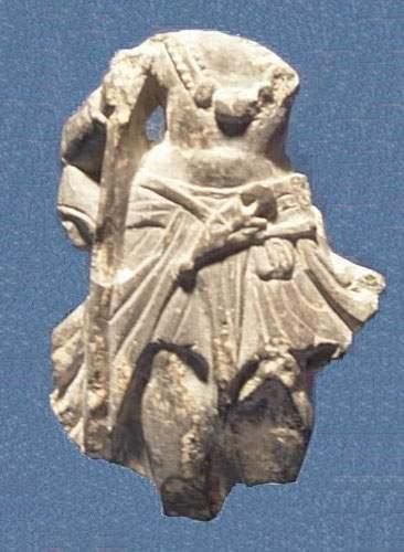 null ART GRECO-BOUDDHIQUE DU GANDHARA (Ier - Vème siècle ap. J.C.)
Torse de Panchika.
En...