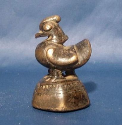 null BIRMANIE
Poids à opium.
En bronze.19e s.
H : 6.5 cm