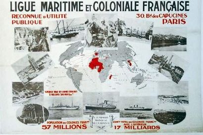 null COLONIES / COLONIAL
Ligue Maritime et Coloniale Française
Crété Paris
Aff. E....