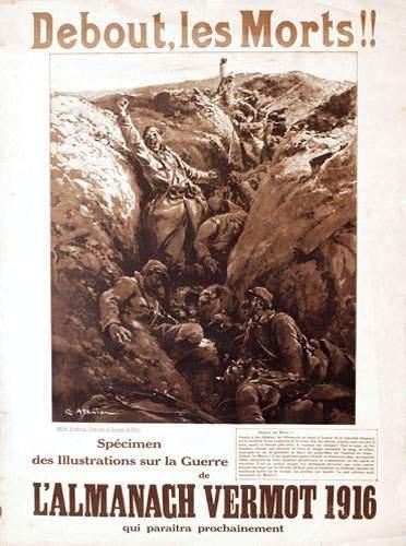 null GUERRE 14 - 18 / 1914 - 1918 WAR
L'Almanach Vermot 1916
ATAMIAN CH.
Debout,...