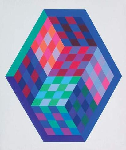 Victor VASARELY (1908-1997)
« Composition...