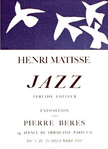 null AFF. DE GALERIES, DE PEINTRES / ARTISTS POSTERS
Jazz
MATISSE HENRI
Pierre Berès.
Mourlot...