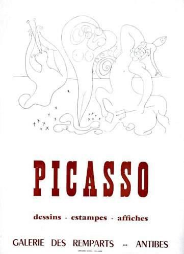 null AFF. DE GALERIES, DE PEINTRES / ARTISTS POSTERS
Picasso Antibes
PICASSO
Dessins,...