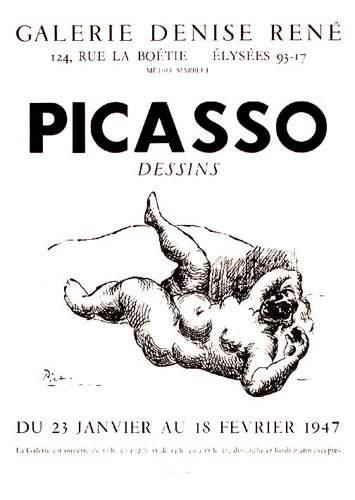 null AFF. DE GALERIES, DE PEINTRES / ARTISTS POSTERS
Picasso
PICASSO
Galerie Denise...