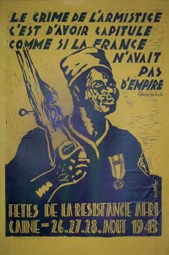 null AFFICHES DE GUERRE
Fête de la Résistance africaine 26-27-28 août 1943 “Le crime...