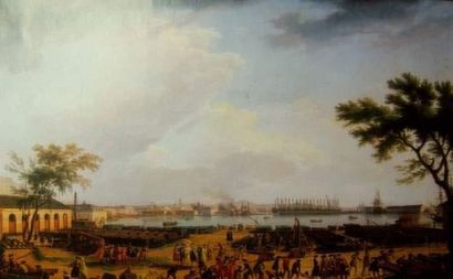 null Radovan MIRAZOVIC d'après Joseph VERNET 
« Première vue de Toulon, vue du Pont-Neuf...