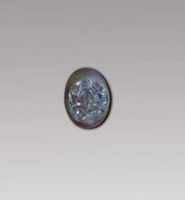 null SASSANIDE (IIIe - VIIe siècle ap. J.C.)
Sceau à décor d'un personnage et d'un...
