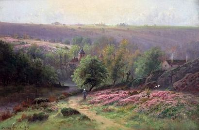 Gaston ANGLADE (1854-1919)
« Paysage, 1903...