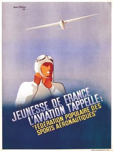 null AERONAUTIQUE / AERONAUTICS
Jeunesse de France l'Aviation t'appelle! 1936
PELTIER...