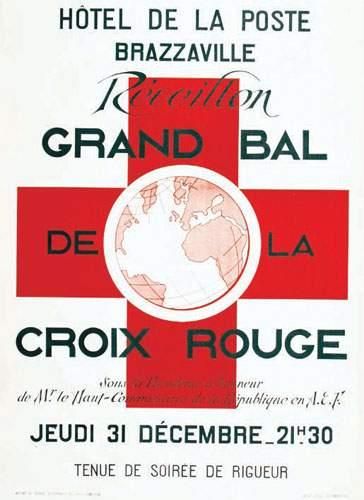 null COLONIES / COLONIAL
Grand Bal de la Croix Rouge. Brazzaville
Hôtel de la poste....