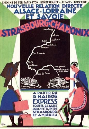 null 74 HAUTE SAVOIE
Strasbourg-Chamonix 1926
BRODERS ROGER
Nouvelle relation directe...