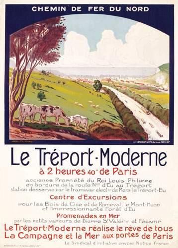 null 76 SEINE MARITIME
Le Tréport-Moderne
FREMOND ANDRE
Chemin de Fer du Nord.
E....