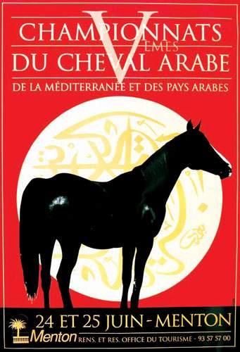 null COURSES DE PUR-SANG ARABE
Vème Championnat du Cheval Arabe
Menton
De la Méditerranée...