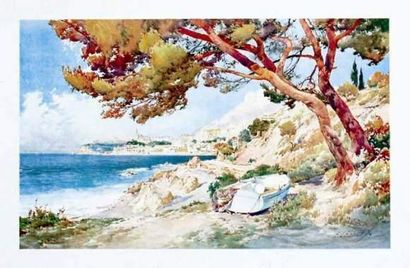 null CORSE / CORSICA
Vue d'Ajaccio
LESSIEUX E. LOUIS
49.5 x 68 cm
Aff. N.E. B.E....