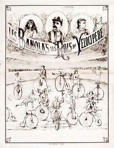 null CIRQUE / CIRCUS
Les Banola's
Les rois du vélocipède.
Bourg & Cie Roanne
76 x...