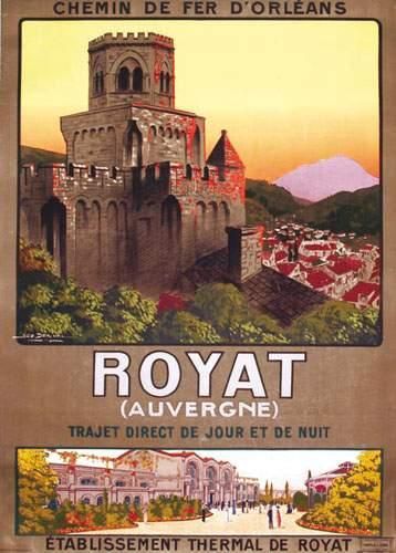 null 63 PUY DE DOME
Royat 1911
DORIVAL GEO
Chemin de Fer d'Orléans. Auvergne. Etablissement...