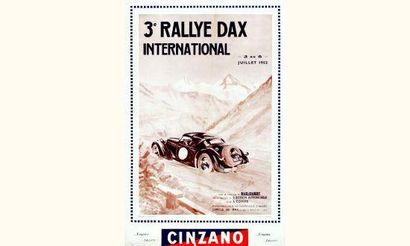 3e Rallye Dax international 1952 ROY ROB...