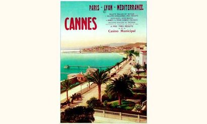 Cannes Paris-Lyon-Méditerranée. Casino municipal....