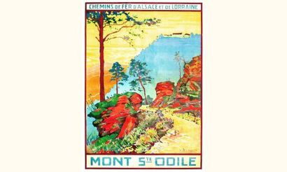 null Mont Ste Odile
BLUMER LUCIEN
Chemins de fer d'Alsace et de Lorraine.
Imprimerie...