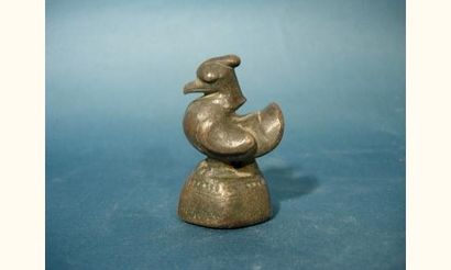 null BIRMANIE - LAOS
Poids à opium en bronze. Birmanie 18e s.
H : 6,5 cm