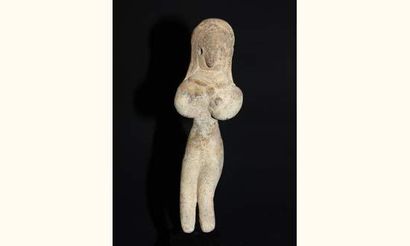 null CIVILISATIONS DE L'INDUS
MEHRGARH (2800 - 2600 av. J.C.)
Idole féminine, les...