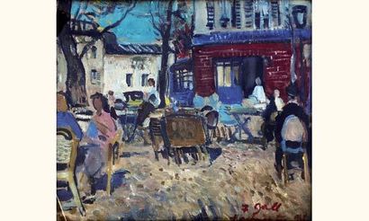 François GALL (1912-1987) « Montmartre »...