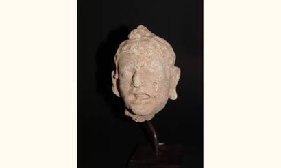 null ART GRECO-BOUDDHIQUE DU GANDHARA (Ier - Vème siècle ap. J.C.)
Tête de grotesque...