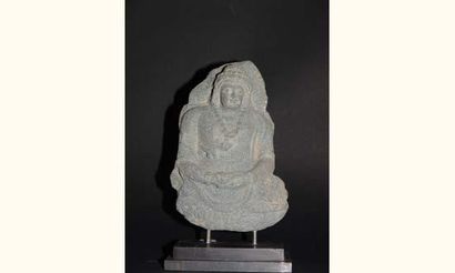 null ART GRECO-BOUDDHIQUE DU GANDHARA (Ier - Vème siècle ap. J.C.)
Bodhisattva assis...