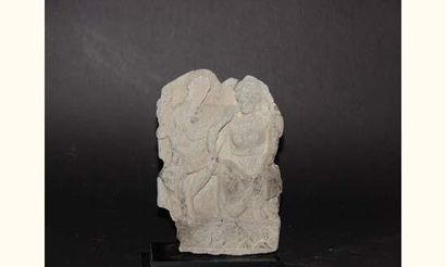 null ART GRECO-BOUDDHIQUE DU GANDHARA (Ier - Vème siècle ap. J.C.)
Stèle en schiste...