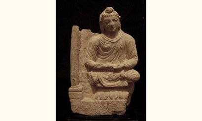 null ART GRECO-BOUDDHIQUE DU GANDHARA (Ier et Veme ap. J.C.)
Bouddha en schiste en...
