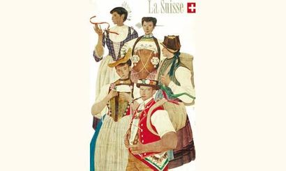 null La Suisse
WIRTH
Muller & Co Suisse
101 x 63.5 cm
Aff. N.E. B.E. B + Plis. Salissures....