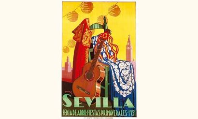null Sevilla 1951
Feria de abril. Fiestas primaverales.
MONSALVE
Jose M. Ventura...
