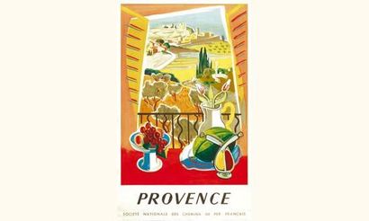 null Provence
SNCF.
JAL
100 x 61.7 cm
Aff. N.E. B.E. B + Plis. Marges froissées....