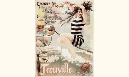 null Trouville
Chemins de Fer de l'Ouest - Casino de Trouville - Vue du Calvaire...