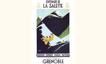 null Grenoble - De La Salette - 1946
CHAZALON
1946
Cinquième Congrès Marial National...