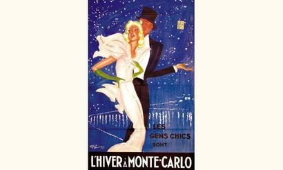 null L'Hiver à Monte-Carlo
Les Gens Chics.
DOMERGUE J. G.
Lucien Serre & Cie Paris
99...
