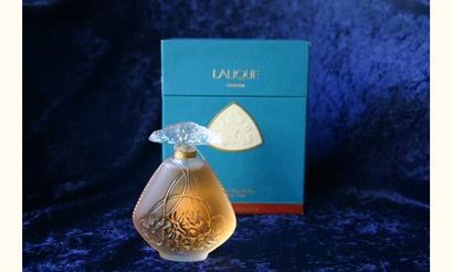 null Lalique France, Jasmin, flacon en cristal, tiré à 5000 exemplaires, 1995, PDO,...