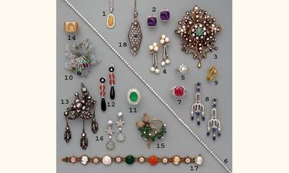 Photo 6

1- Pendentif en or, opale et diamants	
12/1300...