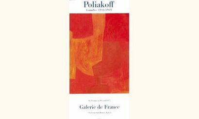 null Poliakoff, gouaches 1944-1969
POLIAKOFF
Galerie de France 10 mars au 16 avril...