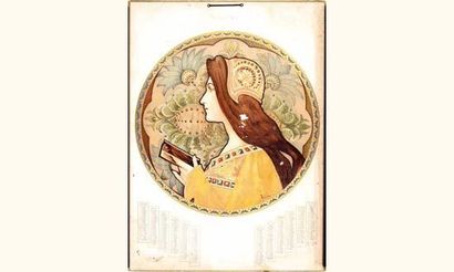 null Jeune Femme 1904
ATCHE
52.5 x 38.5 cm
Calendrier / CalendarB.E. B +
2620/5250...