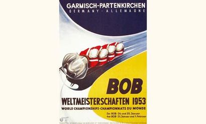 null Bob
Garmisch-Partenkirchen, Germany - Weltmeisterschaften 1953
83.5 x 59.5 cm
Aff....