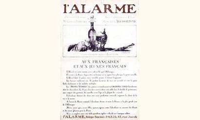 null L'Alarme - Société Française
d'Action contre l'Alcoolisme
FAIVRE ABEL
Aux Françaises...