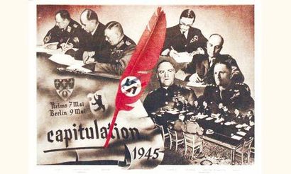 null Capitulation 1945
CHRISTIAN
Reims 7 mai - Berlin 9 mai. Noms des signataires.
34.5...
