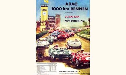 null ADAC
Continental. 1 000 km Rennen. Championship 31st May, 1964 Nürburgring.
83.5...