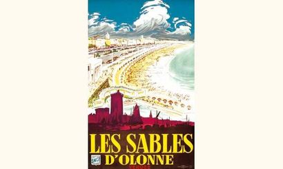 null Les Sables d'Olonne
FALCUCCI
Vendée.
De La Vasselais
100 x 63 cm
Aff. E. B.E....