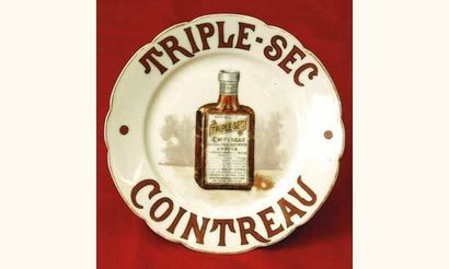 null Assiette triple-sec Cointreau
Angers (Maine et Loire)
Distillateur liquoriste....