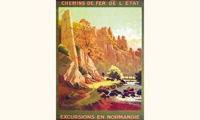 null Excursions en Normandie
HALLE CH.
Mortain l'Aiguille, entrée de la petite cascade....