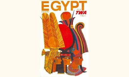 null Egypte - Fly TWA
Poméon & fils
101 x 64 cm
Aff. N.E. B.E. B +
1970 / 3940 F...